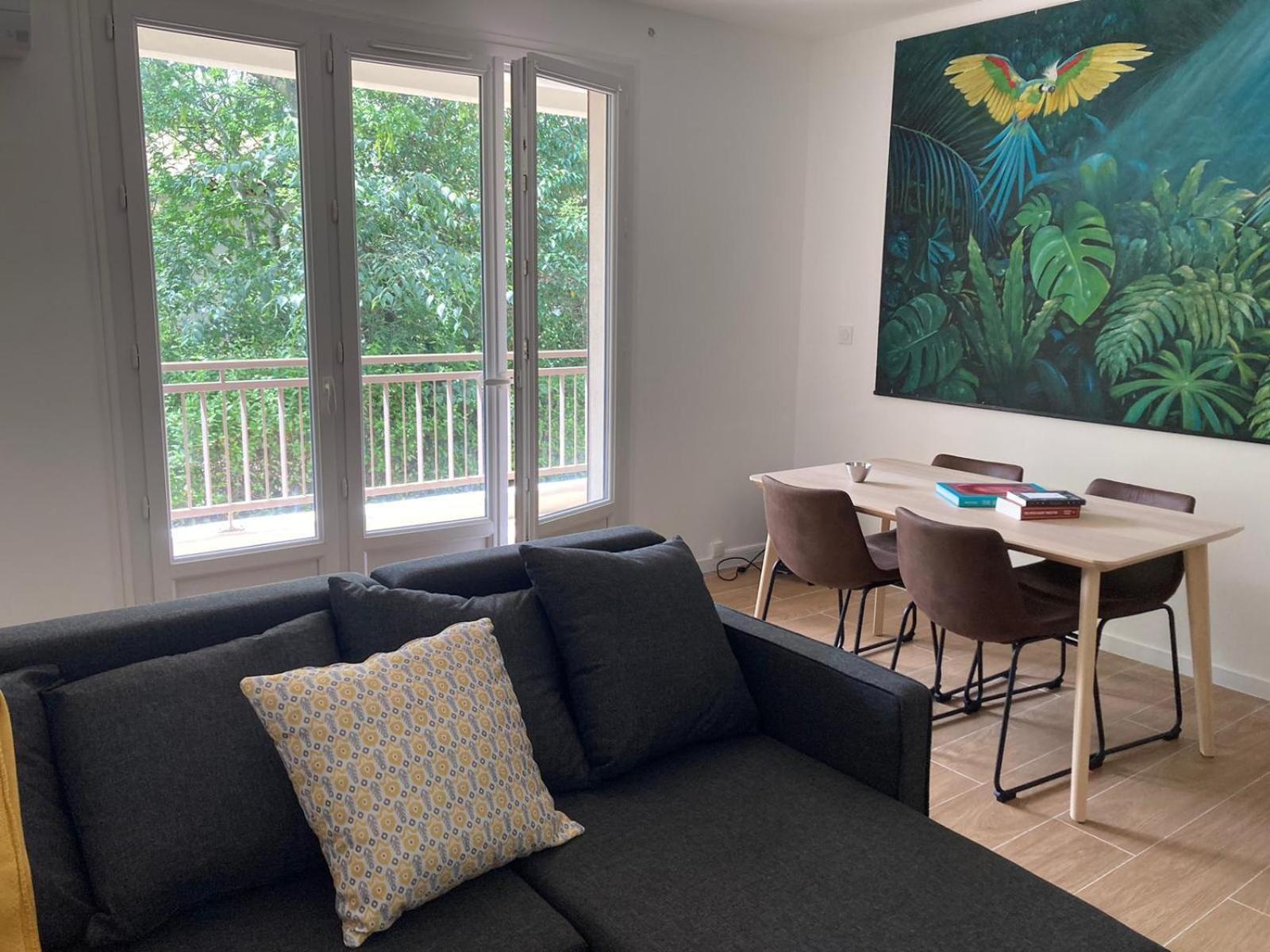 Apartamento Le Nid D'Aiguelongue Parking Wifi Climatisation Terrasse Montpellier Exterior foto
